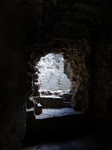 FZ003691 Denbigh Castle look through.jpg